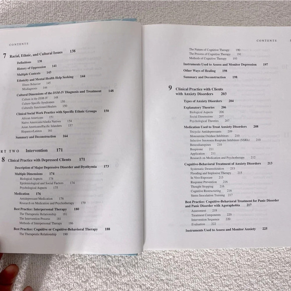 Clinical Social Work Practise In Behavioural  Mental Health Text Book - Picture 11 of 13